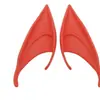 Halloween Elf Maquiagem Orelhas Adereços Avatar Elf Orelhas Goblin Látex Luminoso Orelhas Falsas