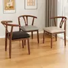 Silla de comedor, uso doméstico, con respaldo, hierro forjado, con reposabrazos, estilo vintage, silla de restaurante de alta gama, silla de té, silla de cuerno de buey, silla de comedor