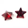 Estrela de Cinco Pontas Zircônia Cúbica Zircônia 3x3-12x12mm Pedra Brilhante Estrela Dourado Amarelo Roxo Vermelho Cor Oliva em Estoque Atacado