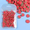 Fatias de Argila Macia de Frutas Melancia Morango Limão Fatias de Argila Macia Acessórios para Nail Art Joias de Frutas Cola Enchimento para Slime