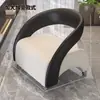 Taburete Pequeño Giratorio con Respaldo para Sala de Estar, Taburete Bajo Silencioso, Silla para el Hogar, Banco Móvil para Cambiar Zapatos, Esencial para el Cuidado del Bebé