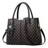 Bolso para Mujer 2023 Nuevo Diseño de Moda Bolso de Mano para Mujer de Oficina Gran Capacidad Estampado Retro Bolso Cruzado de Hombro para Generación