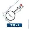 Soporte de Hierro con Base Cuadrada para Laboratorio, Base de Soporte de Hierro Fundido Engrosada y Duradera, 60 cm de Largo, Pinza Accesorio para Instrumento de Enseñanza