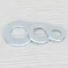 Arandelas planas galvanizadas de acero al carbono, arandelas redondas, arandelas planas de metal, arandelas agrandadas y engrosadas, arandelas de metal, M2, M3, M4-M60