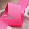 Fita Laço Flor Material Embalagem de Presente Acessórios para Vestuário Fita Cor Sólida Fita de Caractere Duplo Coreana
