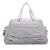 Bolsa Fitness Transfronteiriça Simples de Grande Capacidade, Bolsa Esportiva Casual de Cor Sólida para Carregar na Mão ou na Transversal para Natação, Bolsa de Viagem de Curta Distância para Homens e Mulheres