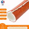 Bainha Isolante, Revestimento Retardante de Chamas e Resistente ao Calor, Manga Protetora de Cabo Resistente a Altas Temperaturas, Manga Isolante Térmico, Material de Silicone Encaixável