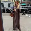Ropa de Mujer Transfronteriza Europea y Americana Verano 2026 Nuevo Cárdigan Largo Casual de Manga Larga Pantalones Largos de Cintura Alta Conjunto de Moda
