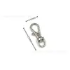Mosquetones de aleación de zinc para perros, Clips de metal tipo semilla de melón, Clips de boca de pez, Accesorios para bolsos, Colgantes para DIY al por mayor en stock, Llaveros al por mayor
