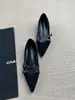 Zapatos de Cuña Versátiles para el Trabajo, Estilo Mary Jane Francés Retro de Puntera Puntiaguda, Extremadamente Cómodos, para Aumentar la Altura, de Nicho