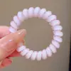 Cordón para Teléfono de Macarrón Floral Goma para el Cabello Estilo Coreano Goma para el Cabello Femenina Tirón Firme Resistente a la Tracción No se Deforma Cuidado del Cabello Goma para el Cabello Suave