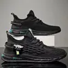 Zapatos para Hombre al por Mayor del Fabricante, Zapatos Casuales Transpirables de Malla Tejida Voladora, Zapatos Deportivos para Exteriores Simples y Versátiles, Zapatos para Correr de Suela Suave