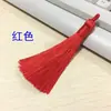 Borla Flecos Exquisito Nudo Chino Tipo Corto Gordito Estilo Antiguo Anillo de Tirar Colgante Borla Marcador de Libros Colgante Pequeña Decoración Accesorios Materiales