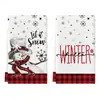 La servilleta de Navidad personalizada más vendida de Amazon, paño de cocina absorbente para platos, toalla de mano absorbente, paño de limpieza, paño para la boca