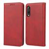 Funda de cuero Lotte BIG para teléfono móvil F-53E patrón de becerro soporte de cartera con tarjeta magnética fuerte A401FC funda protectora sense9