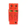 Protector de sobretensión CC fotovoltaico spd protección contra sobretensiones CC fuente de alimentación conmutada protector contra rayos supresor de sobretensiones solar 2P
