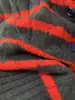 ¡Especial! Estilo Rejuvenecedor Cuello Redondo Lana Cachemira Rayas Tejido Retorcido Suéter + Cárdigan Otoño e Invierno Ropa de Punto Cálida
