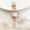 Miçangas Novo Pingente de Gato da Sorte em Cerâmica DIY Capa de Celular Acessórios de Joia Pedra Preciosa Trevo de Quatro Folhas Conjunto Gato da Sorte