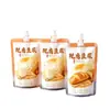 Bolsas Personalizadas de Pie para Bebida de Leche de Soya, Bolsas Desechables con Boquilla, Bolsas de Empaque de Plástico, Bolsas para Llevar Bebidas Frías y Calientes