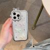 Hanfeng Drop Glue Bow para funda de teléfono Apple 14, iPhone 15 Pro Max, chapado 13 Pro, para mujer, 12/11