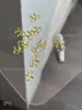 Arte de Unha Laço Joia de Liga Tridimensional Luxo Leve Dourado e Prateado Borboleta Oca Rebite Diamante de Unha Decoração Atacado