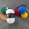 Fio de Algodão Leiteiro de Quatro Fios Crochê DIY Fio de Algodão Bola de Fio de Algodão Leiteiro de 4 Fios para Crochê Exportação Transfronteiriça