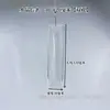Acessórios de Iluminação de Cristal Pingente Triangular Cortina de Contas DIY Cortina de Porta de Cristal Tira de Vidro Peça Retangular Celebração de Casamento