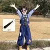Roupa Infantil de Animal Fofo, Novo Traje de Performance Estilo Zootopia, Fantasia Cosplay de Raposa Judy e Nick