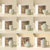 Taza de té tridimensional esmaltada "Susurro de Mariposa Niebla Verde", juego de té kung fu de alta gama para uso doméstico, taza especial de maestro, gaiwan de cerámica, tetera pequeña