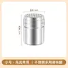 Frasco Dispensador de Condimentos de Acero Inoxidable Caja de Condimentos Cocina Dispensador Comercial Gran Capacidad Botella de Condimentos Puesto Dispensador de Condimentos Barbacoa Frasco
