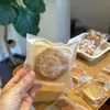 Venta Directa de Fábrica Bolsas Autoadhesivas Blancas con Puntos Escarchados Bolsas para Empaquetar Turrón y Galletas Bolsas Autocerrables con Diseño de Copo de Nieve para Dulces y Repostería En Stock