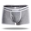 Bóxers de Algodón con Convexo U para Jóvenes, Personalizados, para Hombre, de Color Sólido, de Cintura Media, Transpirables, Outlet de Fábrica