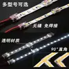 Placa de LED 220V Strip de Luz de Alta Tensão Luz Linear para Sala de Estar Ambiente Parede de Fundo Armário Strip de Luz Autoadesiva Embutida