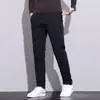 Pantalones Casuales Nuevos de Primavera y Otoño para Hombre Tela Suave y Cómoda Pantalones Rectos Pantalones Versátiles Sueltos Modernos de Negocios