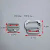 Hebilla de par de 6 puntos hebilla de par de aluminio de aviación hebilla de hebilla de cincha elástica suministro directo de fabricantes accesorios de ferretería