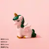 Artesanía de Resina de Unicornio de Nuevo Producto Transfronteriza Creativo Gabinete de Exhibición para el Hogar Decoración de Escritorio de Oficina Adornos de Entrada