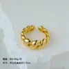 Novo Anel Estrela de Zircônia Microincrustada de Luxo Leve da Moda, Joia de Anel Aberto Versátil Elegante de Alta Qualidade de Nicho