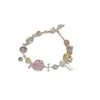 Pulsera Colorida de Cuentas Dulces de Dopamina para Mujer, Pulsera de Moda Estilo Ins Impresionante, Súper Hada, Alto Valor Estético, Joyería que Ilumina el Tono de Piel
