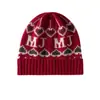 Nuevo Estilo Gorro de Lana Tejido de Cachemira Pura, Moda Europea y Americana para Mujer, Esquí, Personalizado, Borde Enrollado, Gorro de Lana Tejido Pullover