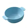 Tigela de jantar de palha de trigo transfronteiriça, tigela simples e inquebrável com duas alças, tigela para macarrão doméstico, tigela de salada, tigela para comida de bebê, tigela de sopa