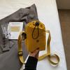 Bolso Pequeño Cruzado para Teléfono Móvil 2026 Nuevo Ligero Cruzado de un Solo Hombro para Teléfono para Mujeres Versátil Simple Exterior Bolso para Botella de Agua para Mujeres