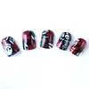 Halloween Estilo Europeu e Americano Unhas Vestíveis Arte de Unha Fantasma Caveira Peças de Unha Unhas Vestíveis Feitas à Mão Unhas Postiças Unhas Removíveis Atacado