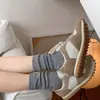 Calcetines de cachemir afelpado para otoño e invierno 2024, color liso, retorcidos, de tubo corto, calcetines cálidos engrosados, para niños, suaves, cerosos