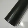 Papel de fibra de carbono 4D Película de fibra de carbono 4D Película interior Pegatina para carrocería 152*30cm Película de fibra de carbono 4D Mate