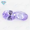 Anillo de Piedra Suelta Zircón Ovalado Joyería Huagang Venta al por Mayor Azul Ovalado Puntiagudo Artificial Gema Cz Aaa Hao
