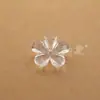 Cuentas acrílicas diy tocado hecho a mano joyería cosida a mano cuentas de flor de cristal cuentas sueltas accesorios