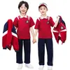 Novos Uniformes Escolares Primários, Uniformes de Jardim de Infância, Agasalhos Esportivos, Uniformes de Performance para Crianças, Meninos e Meninas, Uniformes de Classe - Primavera, Verão e Outono de 2025
