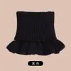Bufanda de Cuello de Punto para Mujer, Estilo Coreano, Otoño e Invierno, Bufanda de Cuello Versátil, Moda de Gama Alta, Tendencia Casual, Bufanda Cómoda para el Hogar