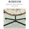 Cesta Colgante para Exterior Patio Balcón Ocio Silla Colgante Hogar Ratán Nido de Pájaro Estilo Colgante Tranquila Anticorrosión Moderna Simple