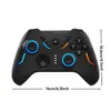 Controlador de juego de Switch de silicona, edición de macros con detección de movimiento, juegos para PC y móviles, retroalimentación de vibración, NFC